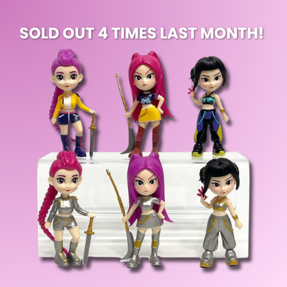 Witch Hunter 6-Piece KPop Figurine Set