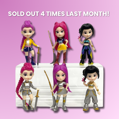 Witch Hunter 6-Piece KPop Figurine Set